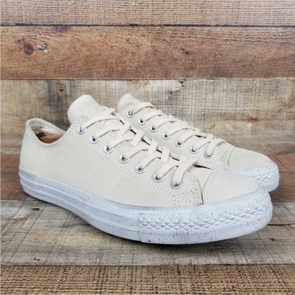 Converse OX Light Twine Men Sz 10 Chuck Taylor All Star Tan Leather Tan Nubuck